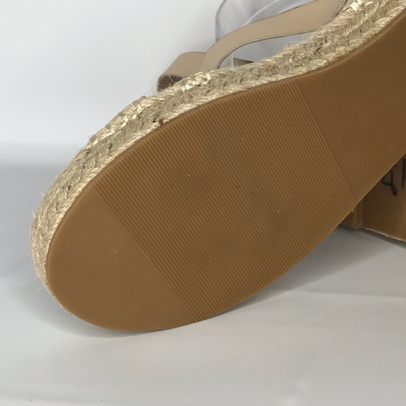 JustFab Laston Espadrille Flat Women's 8 Boho Strap Ankle Sandal - Picture 8 of 16